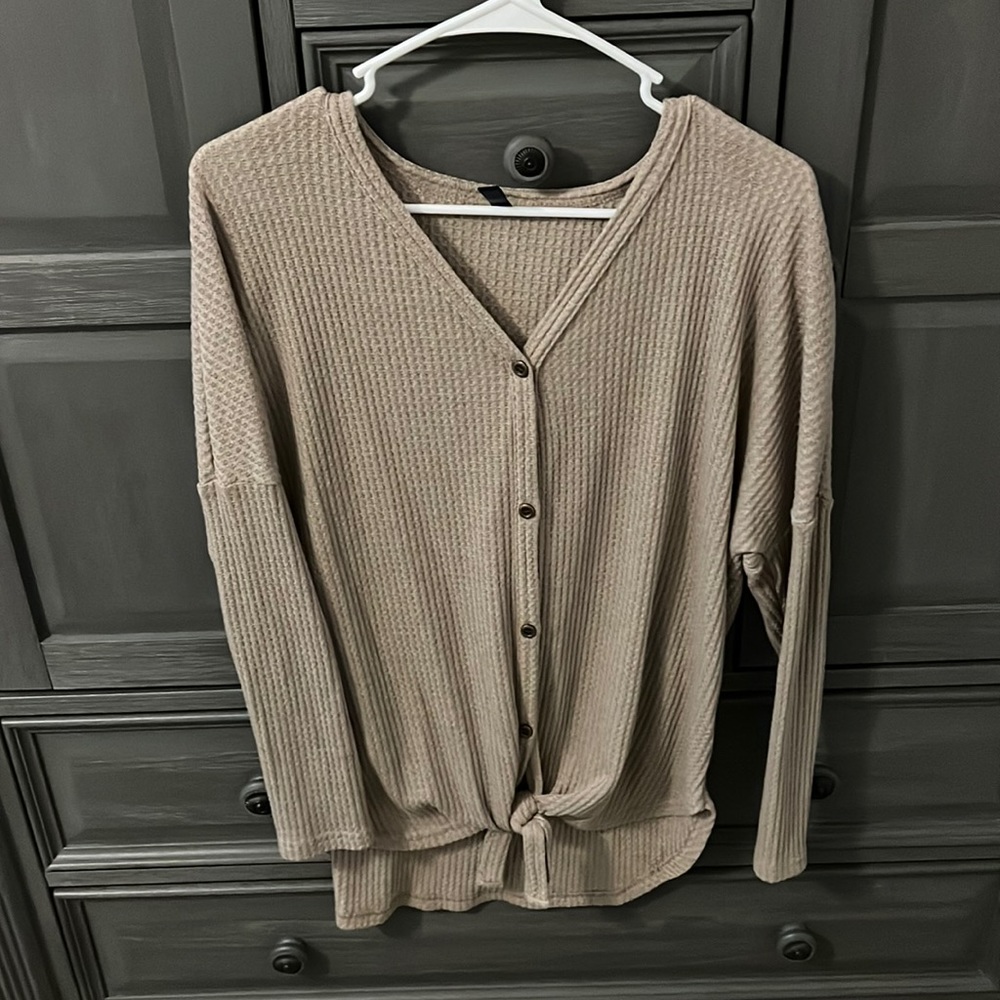Brown lightweight sweater